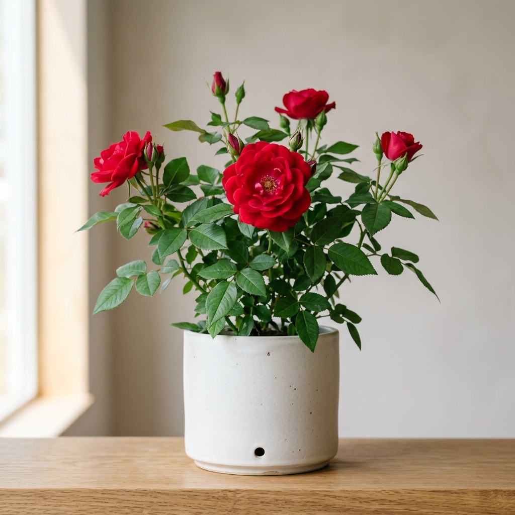 Standard Rose plant